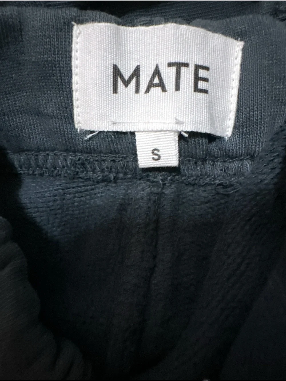 NWOT  MATE  ORGANIC FLEECE RELAXED POCKET SWEATPANTS